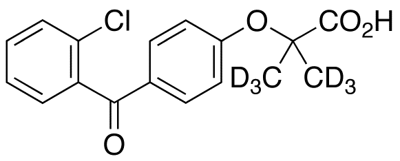 2-Chloro Fenofibric Acid-d6