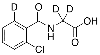 2-Chloro Hippuric Acid-d3