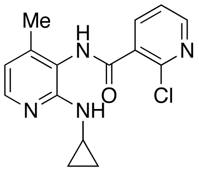 2-Chloro-N-[2-(cyclopropylamino)-4-methyl-3-pyridinyl]-3-pyridinecarboxamide