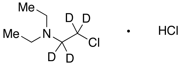 2-Chloro-N,N-diethylethylamine-d4 Hydrochloride