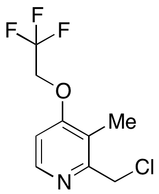2-Chloromethyl-3-methyl-4-(2,2,2-trifluoroethoxy)pyridine