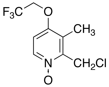 2-Chloromethyl-3-methyl-4-(2,2,2-trifluoroethoxy)pyridine N-Oxide