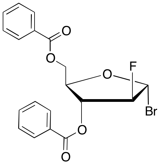 2-Deoxy-2-fluoro-α-D-arabinofuranosyl Bromide 3,5-Dibenzoate