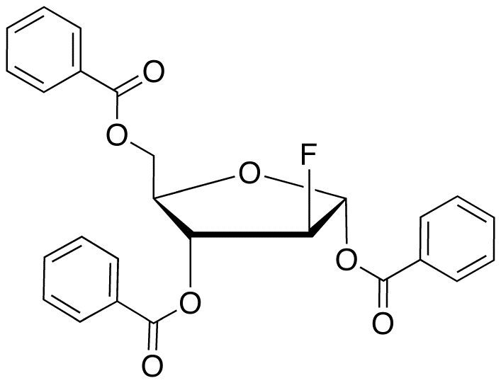 2-Deoxy-2-fluoro-1,3,5-tri-O-benzoyl-α-D-arabinofuranose