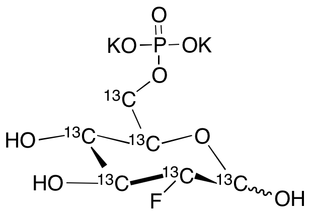 2-Deoxy-2-fluoro-D-glucose-13C6- 6-Phosphate Dipotassium Salt