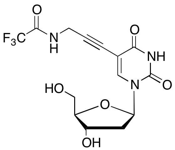 2’-Deoxy-5-[3-[(2,2,2-trifluoroacetyl)amino]-1-propyn-1-yl]uridine