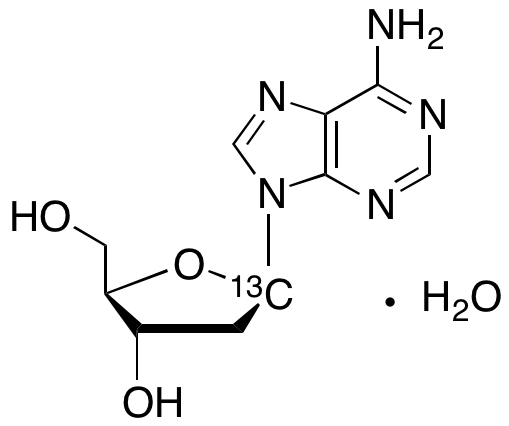 2’-Deoxyadenosine-1’-13C Monohydrate