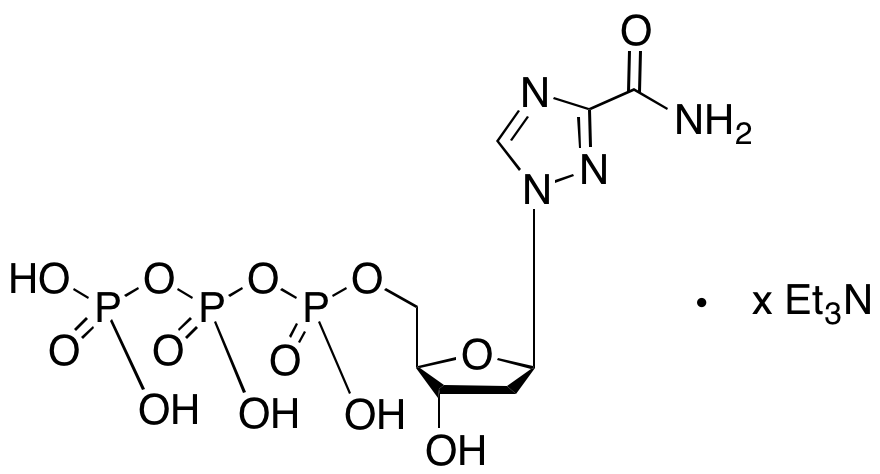 2’-Deoxyribavirin-5’-triphosphate Triethylamine Salt