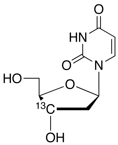 2’-Deoxyuridine-3’-13C