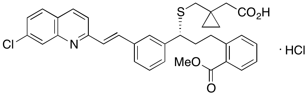 2’-Des(1-hydroxy-1-methylethyl)-2’-methycarboxy Montelukast Hydrochloride