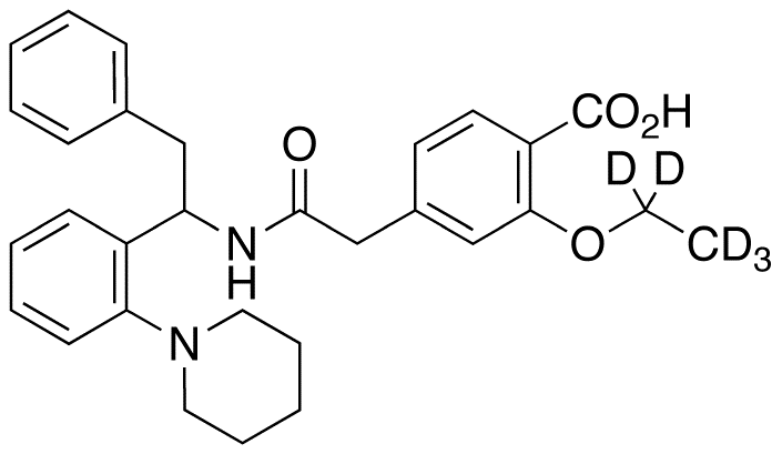 2-Desisopropyl-2-phenyl Repaglinide-d5 (Repaglinide Impurity)