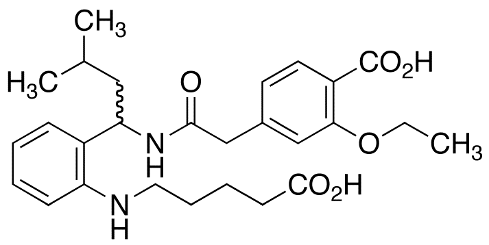 2-Despiperidyl-2-(5-carboxypentylamine) Repaglinide