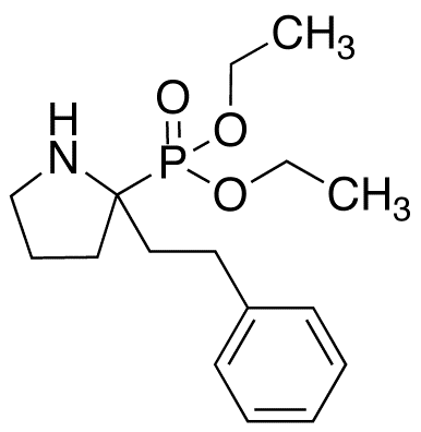 2-Diethoxyphosphoryl-2-phenethyl-pyrrolidine