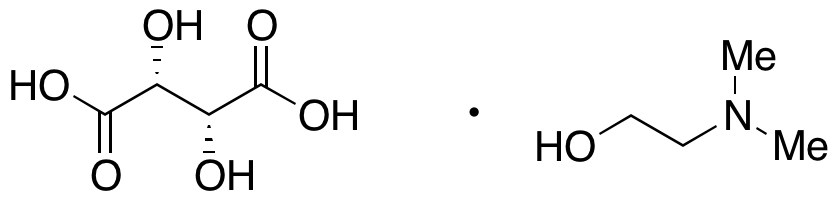 2-Dimethylaminoethanol Bitartrate