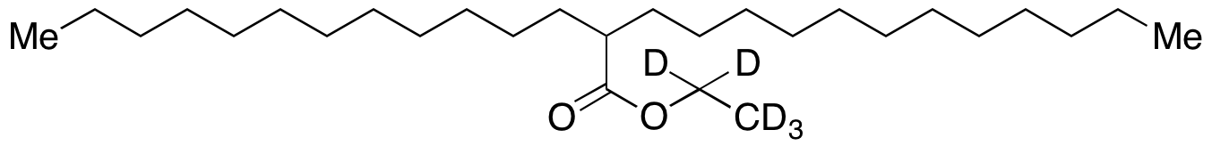 2-Dodecyltetradecanoic Acid Ethyl-d5 Ester