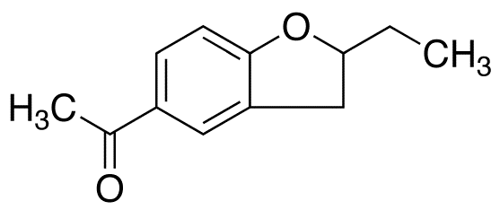 2-Ethyl-2,3-dihydro-5-acetylbenzofuran