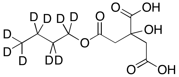 2-Hydroxy-1,2,3-propanetricarboxylic Acid 1-Butyl Ester-d9