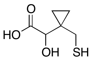 2-Hydroxy-2-(1-(mercaptomethyl)cyclopropyl)acetic Acid