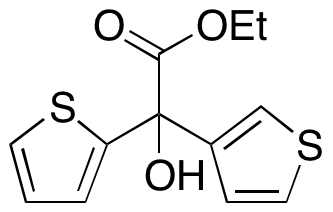 2-Hydroxy-2-(thiophen-2-yl)-2-(thiophen-3-yl)acetic Acid Ethyl Ester