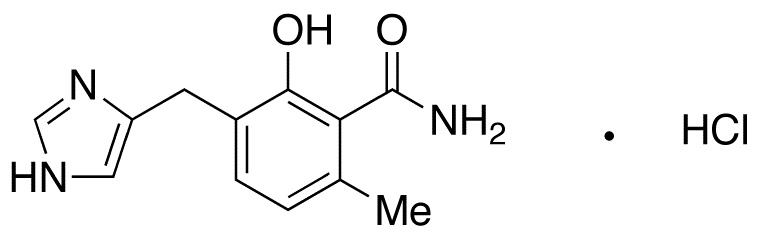 2-Hydroxy-3-(1H-imidazol-5-ylmethyl)-6-methylbenzamide Hydrochloride