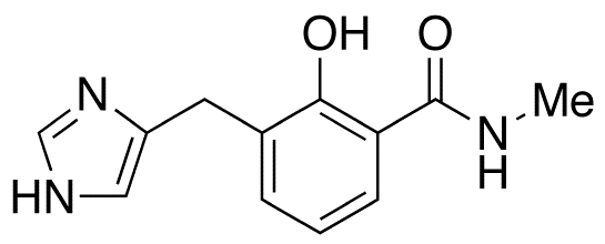 2-Hydroxy-3-(1H-imidazol-5-ylmethyl)-N-methylbenzamide Hydrochloride