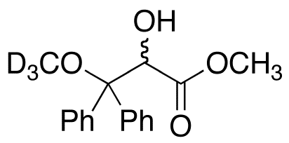 2-Hydroxy-3-methoxy-3,3-diphenylpropanoic Acid-d3 Methyl Ester