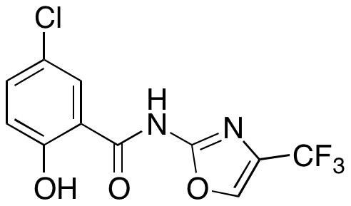 2-Hydroxy-5-chloro-N-(5-trifluoromethyl-2-oxazolyl)benzamide