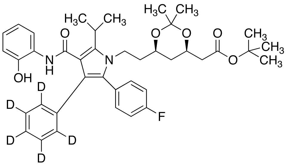 2-Hydroxy Atorvastatin-d5 Acetonide tert-Butyl Ester