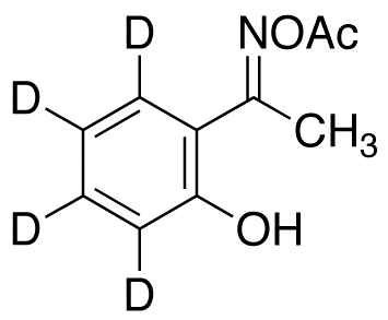 2’-Hydroxyacetophenone-d4 Oxime Acetate