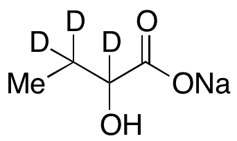 2-Hydroxybutanoic-d3 Acid Sodium Salt