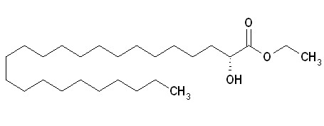 2-Hydroxytetracosanoic acid ethyl ester