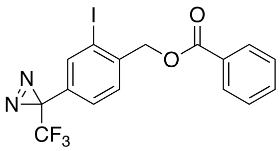 2-Iodo-4-[3-(trifluoromethyl)-3H-diazirin-3-yl]benzyl Benzoate