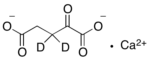 2-Ketoglutaric Acid-d2 Cacium Salt (d3 major)