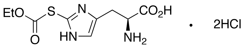 2-Mercapto-L-histidine S-Carboxylic Acid Ethyl Ester Dihydrochloride