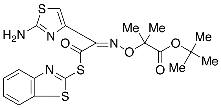 2-Mercaptobenzothiazolyl-(Z)-(2-aminothiazol-4-yl)-2-(tert-butoxycarbonyl)isopropoxyiminoacetate