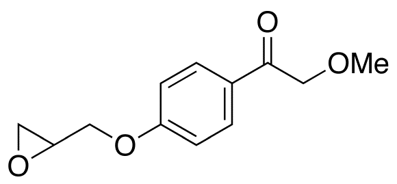 2-Methoxy-1-[4-(oxiranylmethoxy)phenyl]ethanone