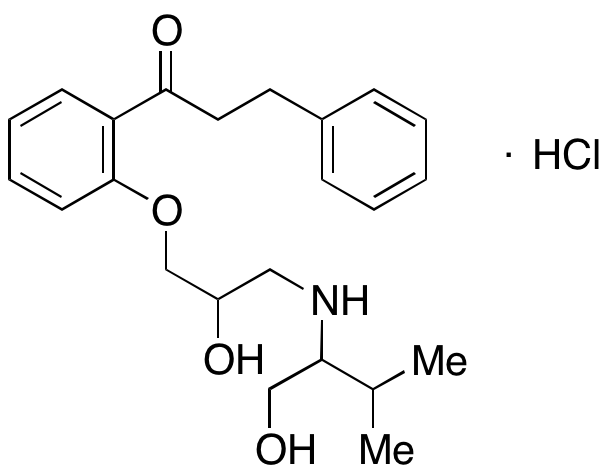 2-Methyl-1-methylhydroxy Propafenone Hydrochloride