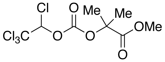 2-Methyl-2-[[(1,2,2,2-tetrachloroethoxy)carbonyl]oxy]propanoic Acid Methyl Ester