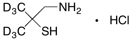 2-Methyl-2-thiopropylamine-d6 Hydrochloride