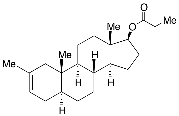 2-Methyl-5α-androst-2-en-17β-ol-propionate