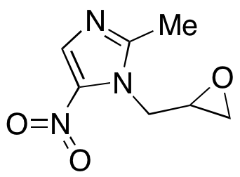 2-Methyl-5-nitro-1-(2-oxiranylmethyl)-1H-imidazole