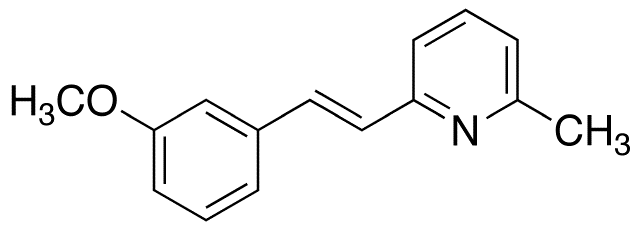 2-Methyl-6-[(3-methoxyphenyl)ethenyl]pyridine