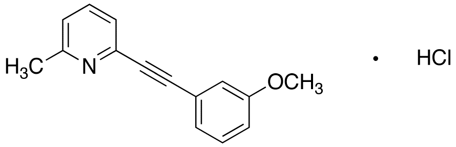 2-Methyl-6-[(3-methoxyphenyl)ethynyl]pyridine Hydrochloride