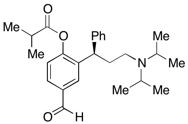 2-Methyl-propanoic Acid 2-[(1R)-3-[Bis(1-methylethyl)amino]-1-phenylpropyl]-4-formylphenyl Ester