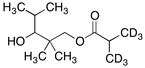 2-Methyl-propanoic Acid 3-Hydroxy-2,2,4-trimethylpentyl Ester-d6