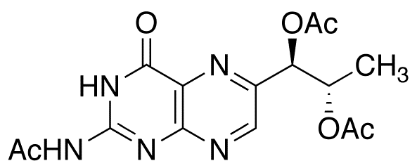 2-N-Acetyl-1’,2’-di-O-acetyl-6-biopterin