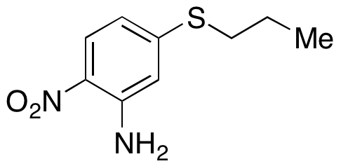 2-Nitro-5-(propylthio)aniline