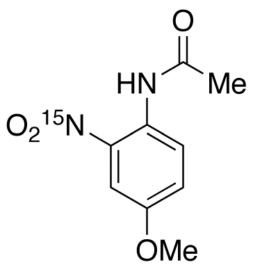 2’-Nitro-p-acetanisidide-15N