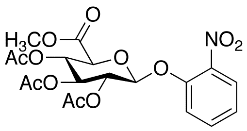 2-Nitrophenyl 2,3,4-Tri-O-acetyl-β-D-glucuronide, Methyl Ester