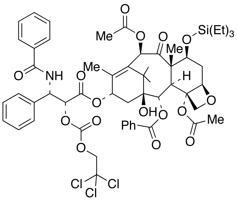 2’-O-{[(2,2,2,-Trichloroethyl)oxy]carbonyl-7-O-(triethylsilyl) Paclitaxel